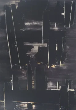 Pamono Pierre Soulages August 27 1958: Soulages Museum Poster> Posters