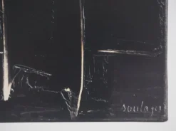 Pamono Pierre Soulages August 27 1958: Soulages Museum Poster><noscript><img width=