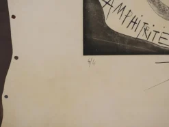 Pamono Pierre-Yves Trémois, Grande Amphitrite, Original Signed Engraving><noscript><img width=