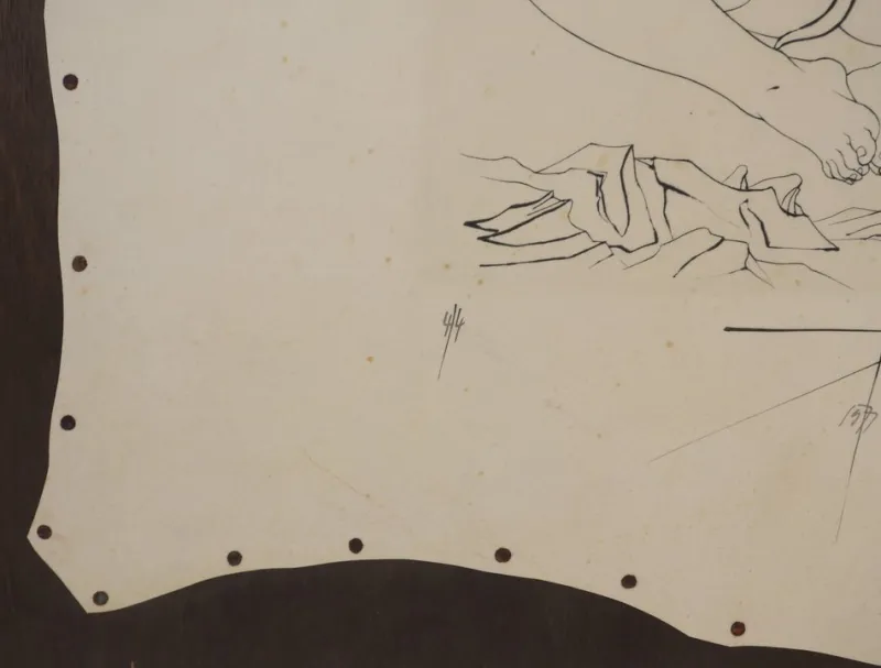 Pamono Pierre-Yves Trémois, Maritime Ecstasy, Original Signed Engraving> Prints & Multiples