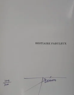 Pamono Pierre-Yves Trémois, Two Faces and Raya, Signed Bas Relief Sculpture><noscript><img width=