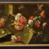 Sale Pamono Pieter Casteels III, Floral Still Life, 1700, Oil on Canvas, Framed