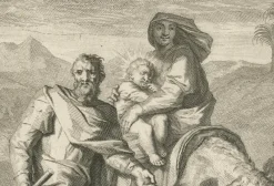 Pamono Pieter Mortier, Adoration of the Magi and Flight Into Egypt, 1700, Paper><noscript><img width=