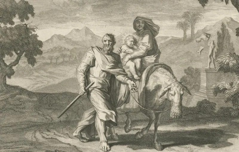 Pamono Pieter Mortier, Adoration of the Magi and Flight Into Egypt, 1700, Paper> Prints & Multiples