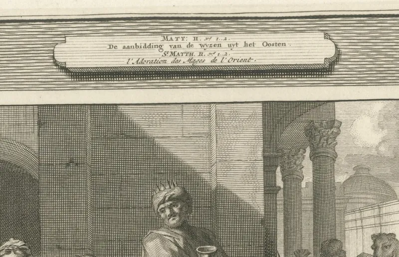 Pamono Pieter Mortier, Adoration of the Magi and Flight Into Egypt, 1700, Paper> Prints & Multiples