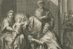 Pamono Pieter Mortier, Adoration of the Magi and Flight Into Egypt, 1700, Paper><noscript><img width=