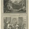 Best Pamono Pieter Mortier, Annunciation to the Shepherds and Circumcision of Christ, 1700, Paper