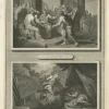 Sale Pamono Pieter Mortier, Birth of John the Baptist and Angel Appearing to Joseph, 1700, Paper
