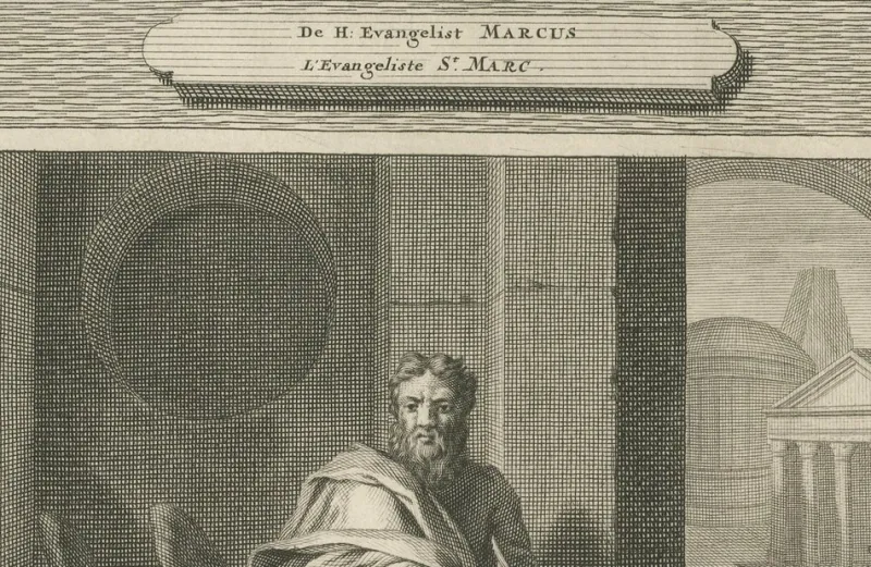 Pamono Pieter Mortier, Evangelists Matthew and Mark, 1700s, Paper> Prints & Multiples