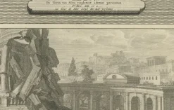 New Pamono Pieter Mortier, John the Baptist in Prison and Fall of the Tower of Siloam, 1700, Paper