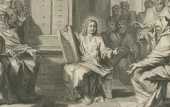 Sale Pamono Pieter Mortier, Massacre of the Innocents and Christ Among the Doctors, 1700, Paper