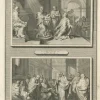 Pamono Pieter Mortier, Presentation of Christ in the Temple and Prophetess Anna, 1700, Paper> Prints & Multiples
