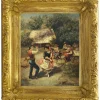 Pamono Pietro Colonna, Italian School Country Scene, 21st Century, Oil on Canvas> Classical