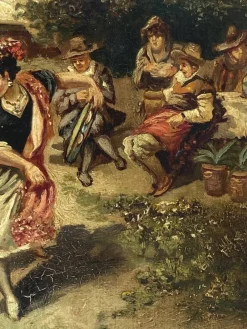 Pamono Pietro Colonna, Italian School Country Scene, 21st Century, Oil on Canvas><noscript><img width=