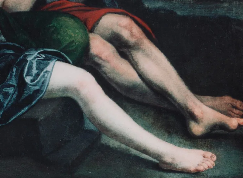 Pamono Pietro Della Vecchia, Bacchus and Ceres, Oil on Canvas, 17th Century, Framed> Old Masters