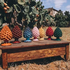 Best Pamono PIGNA Pinecone • Ochre di Mongialino • H20 from Crita Ceramiche