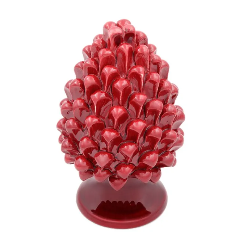 Pamono PIGNA Pinecone • Red Etna • H20 from Crita Ceramiche> Decorative Objects