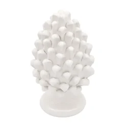Pamono PIGNA Pinecone • White Madonie • H20 from Crita Ceramiche> Decorative Objects