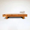 Pamono Pine and Bouclé Daybed by Ate Van Apeldoorn for Houtwerk Hattem, 1970s> Daybeds & Chaises Lounges