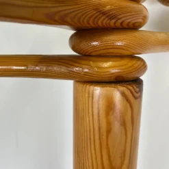 Pamono Pine Coat Rack with Articulated Arm, 1960s><noscript><img width=