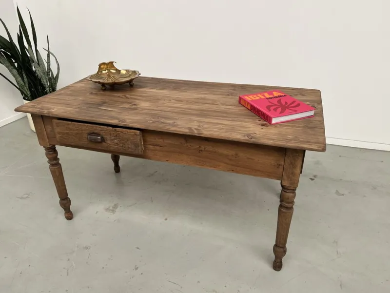 Sale Pamono Pine Farmer's Worktable, 1950s