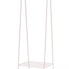 Pamono Pink & Pine Pole Clothing Rail by &New> Racks, Hooks & Valets