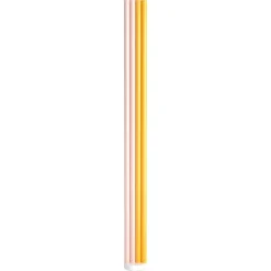 Pamono Pink and Yellow Parallel Tubes Floor Light by Atelier Areti> Floor Lamps