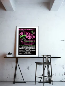Pamono Pink Floyd Concert Poster in Queens Hall, Leeds, United Kingdom, 1967