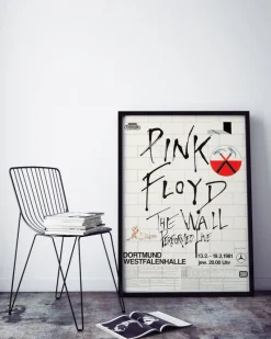 Pamono Pink Floyd The Wall Tour Poster for Dortmund, Germany, 1981> Posters|Wall Decor