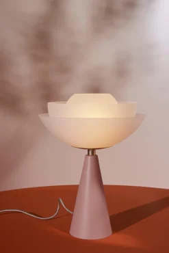 Pamono Pink Lotus Table Lamp by Mason Editions><noscript><img width=