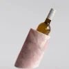 Pamono Pink Marble Angled Wine Cooler from Kiwano Concept> Tabletop|Ice Buckets & Wine Coolers