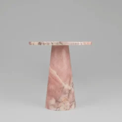 Pamono Pink Marble Cone Side Table from Kiwano Concept><noscript><img width=