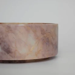 Pamono Pink Marble Cylinder Bowl from Kiwano Concept> Tabletop|Bowls