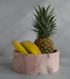 Pamono Pink Marble Cylinder Bowl from Kiwano Concept><noscript><img width=