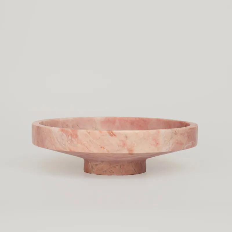 Pamono Pink Marble Narrow Bowl from Kiwano Concept> Tabletop|Bowls