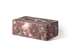 Pamono Pink Marble Rectangular Tissue Box by Royal Bee Design> Trunks, Crates & Baskets