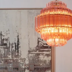 Pamono Pink Palermo Chandelier from Pure White Lines><noscript><img width=