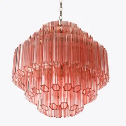 Pamono Pink Palermo Chandelier from Pure White Lines><noscript><img width=