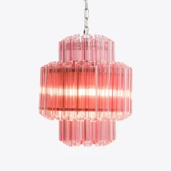 Pamono Pink Piccolo Palermo Chandelier from Pure White Lines><noscript><img width=