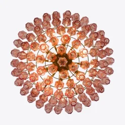 Discount Pamono Pink Sorrento Chandelier from Pure White Lines
