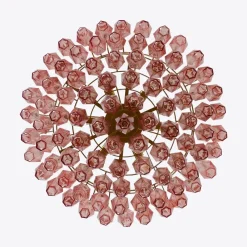 Discount Pamono Pink Sorrento Chandelier from Pure White Lines