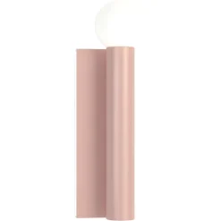 Pamono Pink Tube and Rectangle Wall Light by Atelier Areti> Wall Lights & Sconces