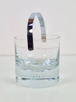 Pamono Pippi Glass Ice Bucket by Vicke Lindstrand for Kosta Boda, Sweden, 1970s><noscript><img width=