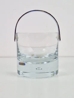 Pamono Pippi Glass Ice Bucket by Vicke Lindstrand for Kosta Boda, Sweden, 1970s><noscript><img width=