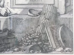 Outlet Pamono Piranesi, Antiquities, Etching, Framed