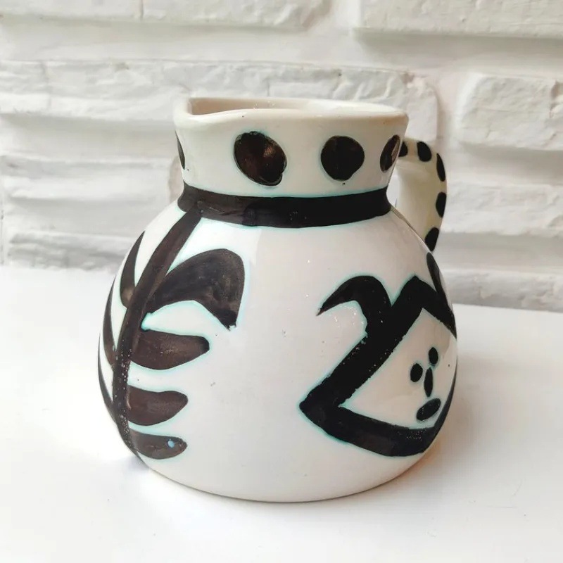 Best Pamono Pitcher with Heads by Pablo Picasso, 1956