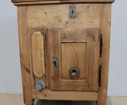 Pamono Pitchpin Cooler with Zinc Interior, 1900s><noscript><img width=
