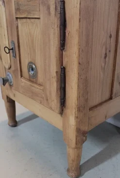Pamono Pitchpin Cooler with Zinc Interior, 1900s><noscript><img width=