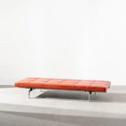 Pamono PK80 Daybed by Poul Kjærholm for Fritz Hansen, 1980s> Daybeds & Chaises Lounges