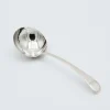 Best Pamono Plain Silver Sauce Spoon with Circular Ladle and Handle